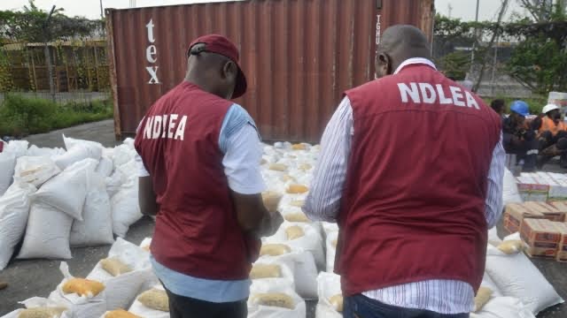 NDLEA officers raid secret Colos lab in Lagos apartment