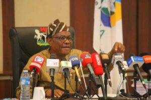 Nyesom Wike denies calling Naval Officer a fool during press briefing