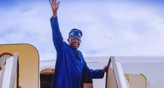 Tinubu Begins Three-State Tour Using Obasanjo-Era Aircraft