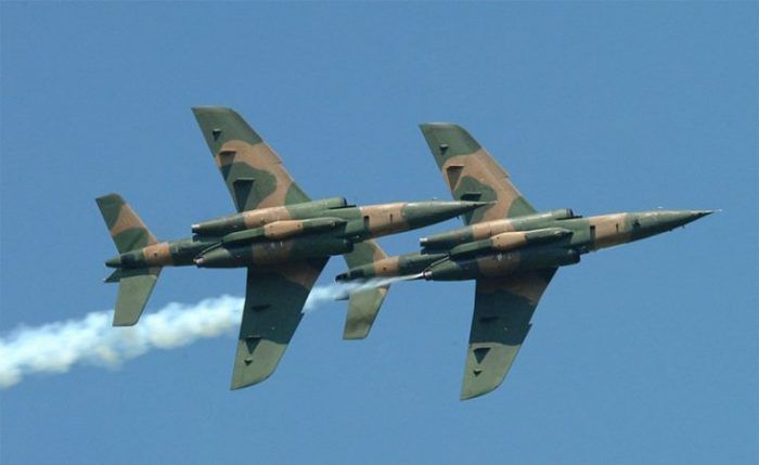 NAF Jet Malfunctions Mid-Air — Pilots Eject