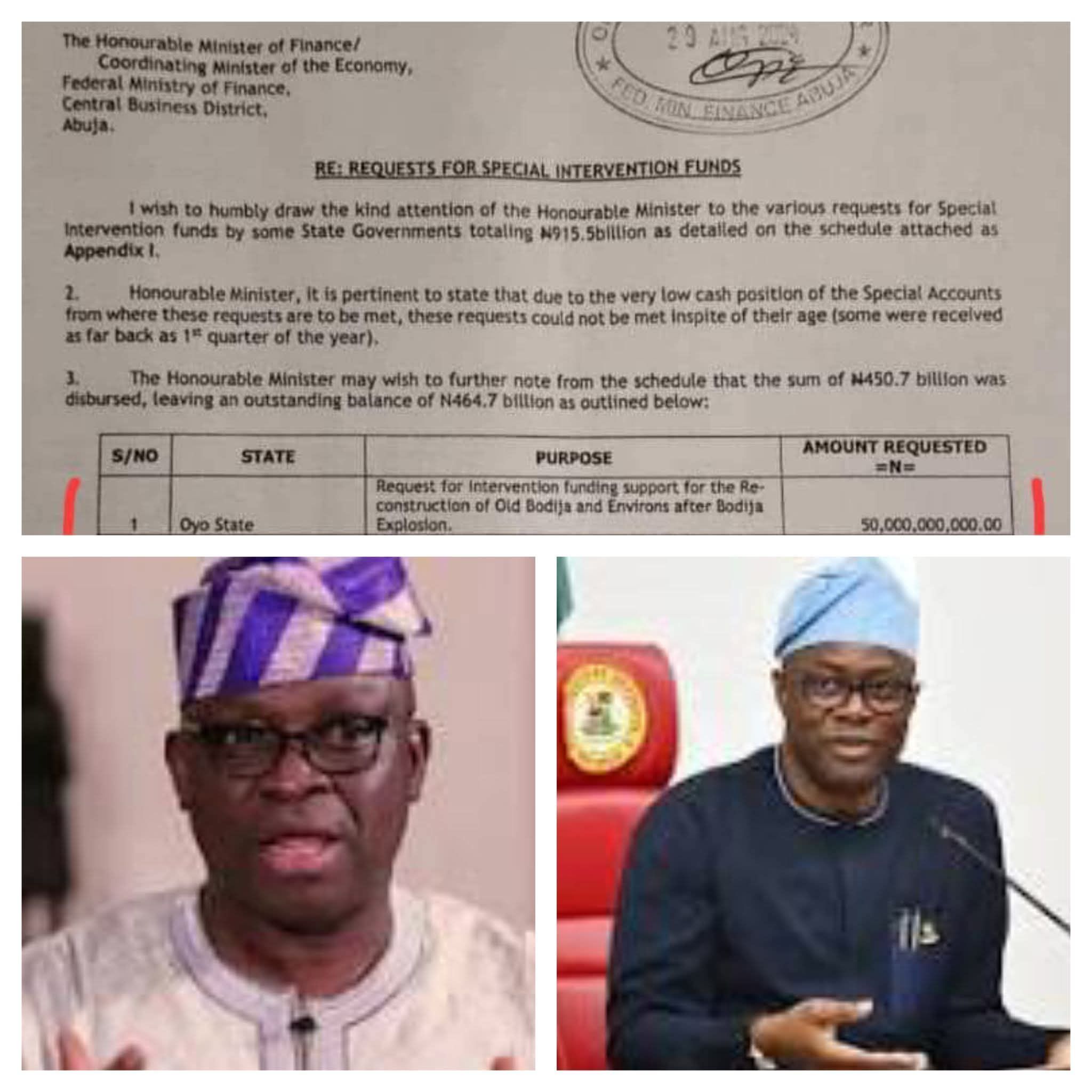 Fayose Releases Evidence of N50bn Given to Makinde by FG