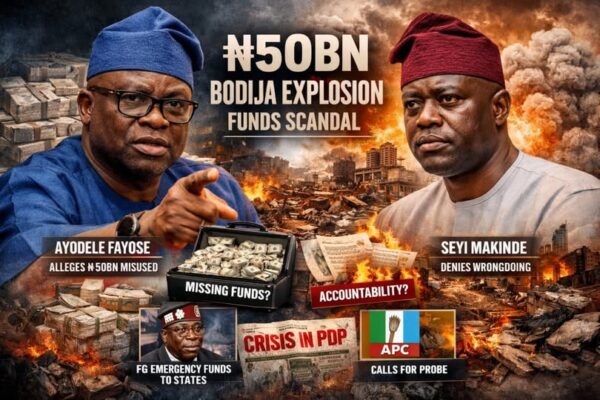 Ibadan Explosion: Oyo Got ₦30bn, Not ₦50bn From FG — Makinde Aide