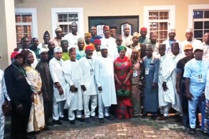 Atiku Meets ADC Chairmen After Officially Joining Party