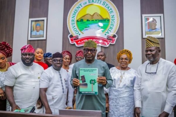 Ekiti First to Domesticate Nigeria Tax Act as Oyebanji Signs Revenue Law