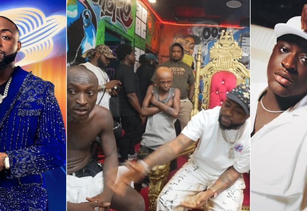 Davido Seals Martell Ambassador Deal for Carter Efe on Live Stream