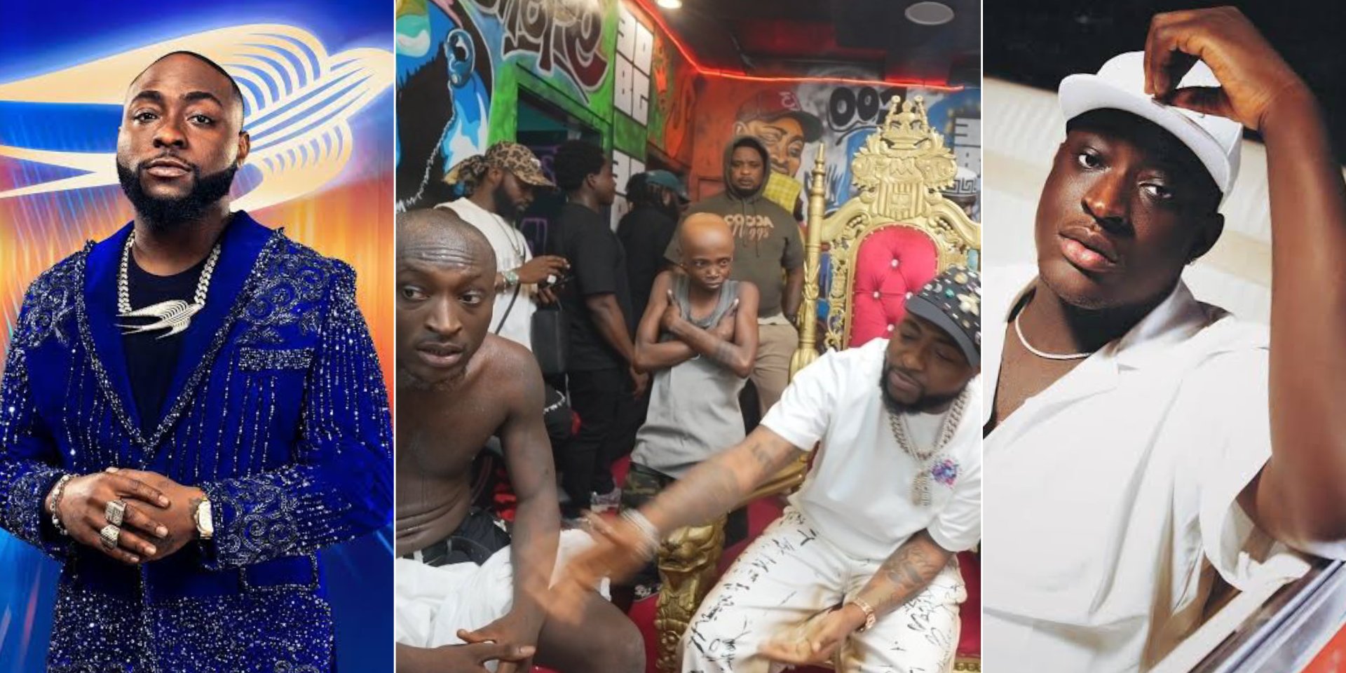 Davido Seals Martell Ambassador Deal for Carter Efe on Live Stream