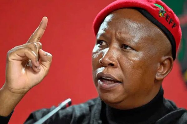 “If US Blocks Me, I’ll Come to Nigeria for Jollof” — South Africa Activist Malema