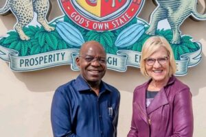 Governor Otti Looks to Build Strong Economic Ties with US Government