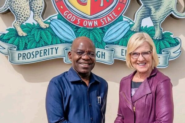 Governor Otti Looks to Build Strong Economic Ties with US Government