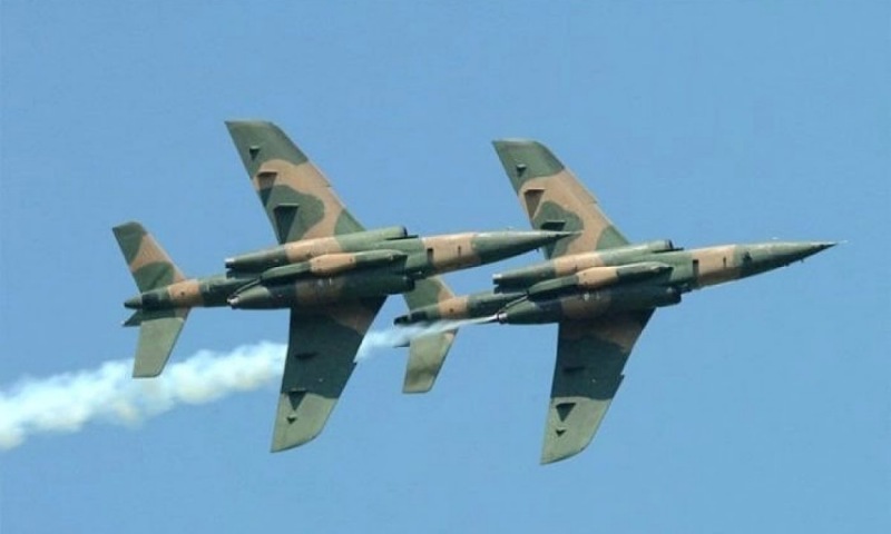 NAF Jets Hit Terrorists Hard, Destroy Hideouts in Borno