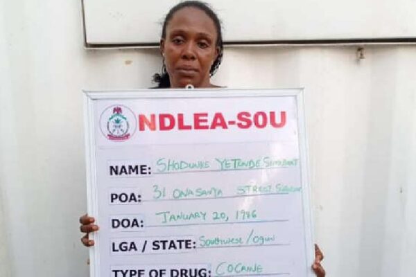 Woman Arrested in Lagos After ₦5bn Cocaine Is Found in Kids’ Room