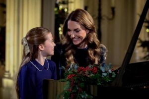 Watch Catherine and Princess Charlotte Share a Special Piano Duet at Christmas