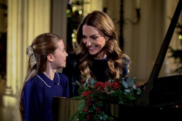 Watch Catherine and Princess Charlotte Share a Special Piano Duet at Christmas