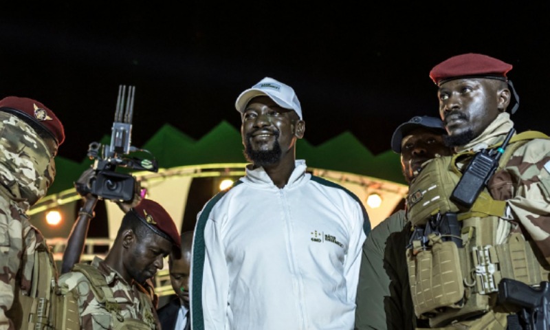 Guinea’s Military Leader Doumbouya Wins Presidential Election