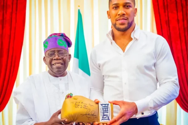 Tinubu Sympathises With Anthony Joshua Over Fatal Lagos–Ibadan Crash