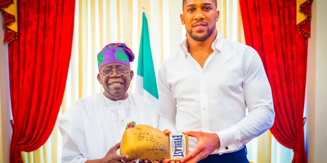Tinubu Sympathises With Anthony Joshua Over Fatal Lagos–Ibadan Crash