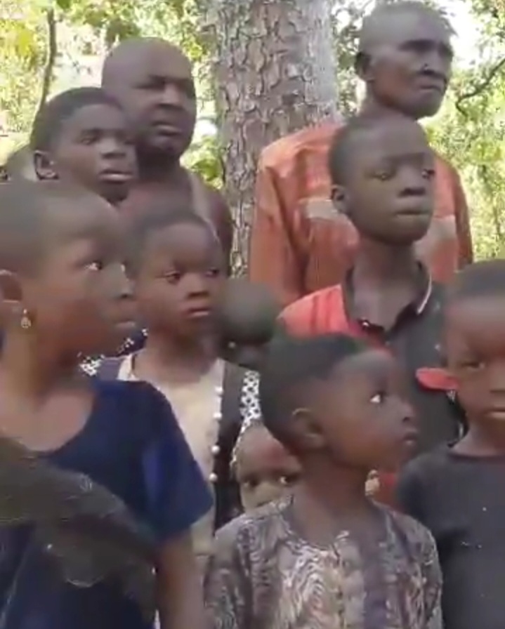 Abducted ECWA Church Worshippers Including Children Distressed In Terrorists' Captivity in Kogi State.