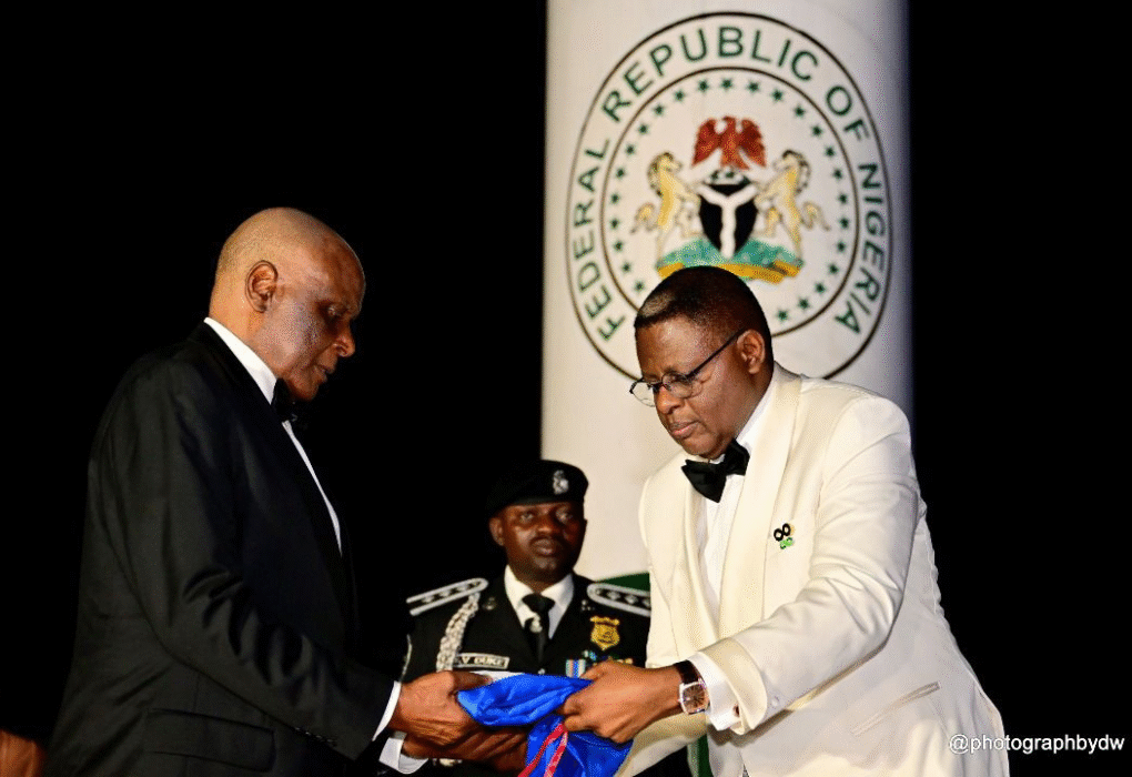 Governor Otu Lights Cross River Christmas Tree, Honours Leaders