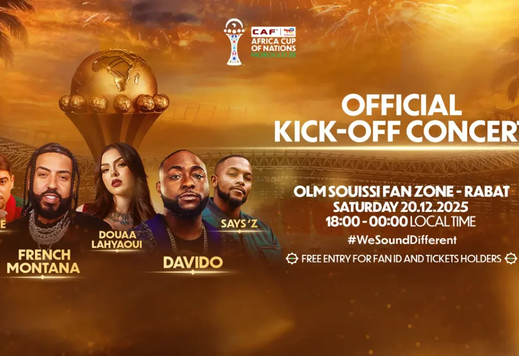 Davido, French Montana to Headline AFCON 2025 Opening Concer