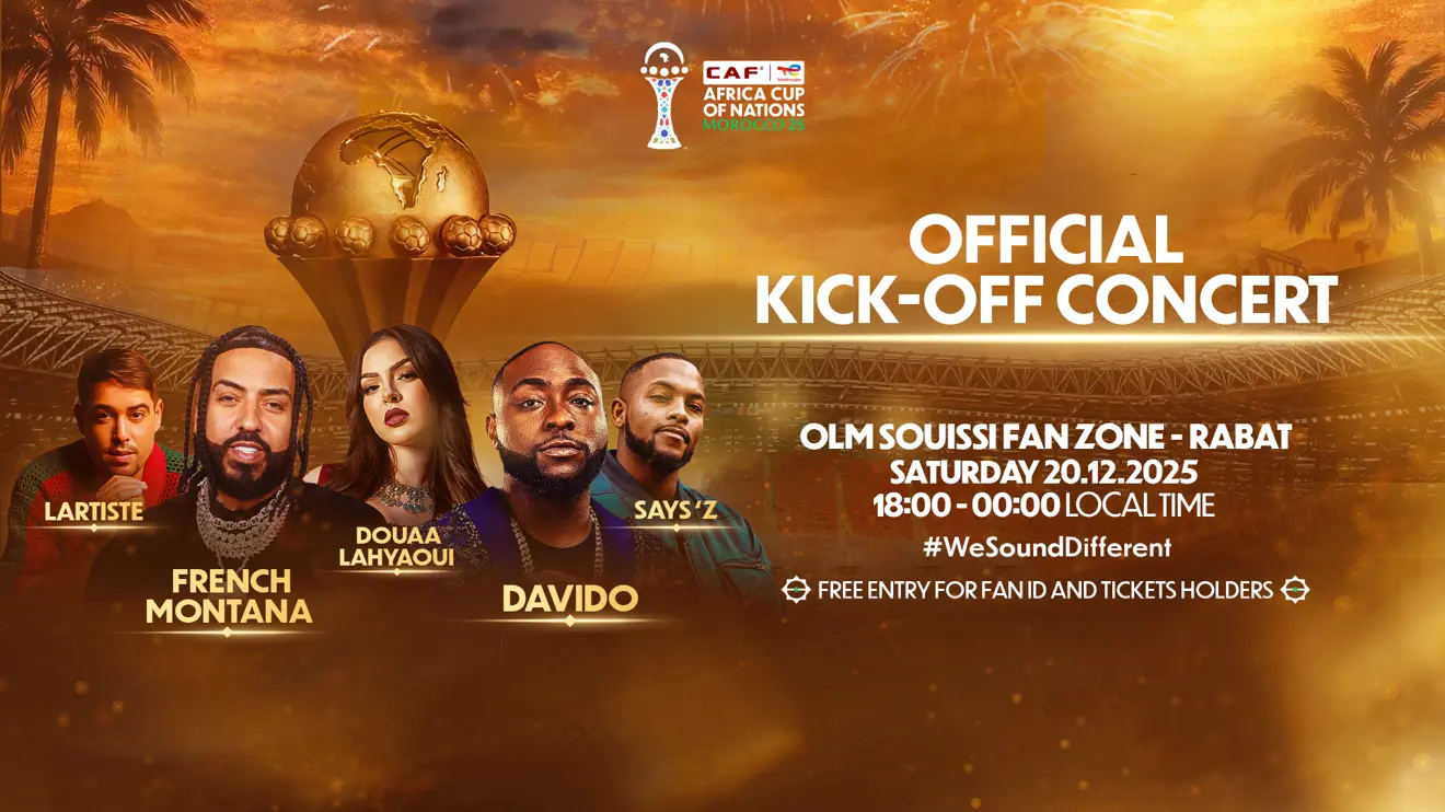 Davido, French Montana to Headline AFCON 2025 Opening Concer