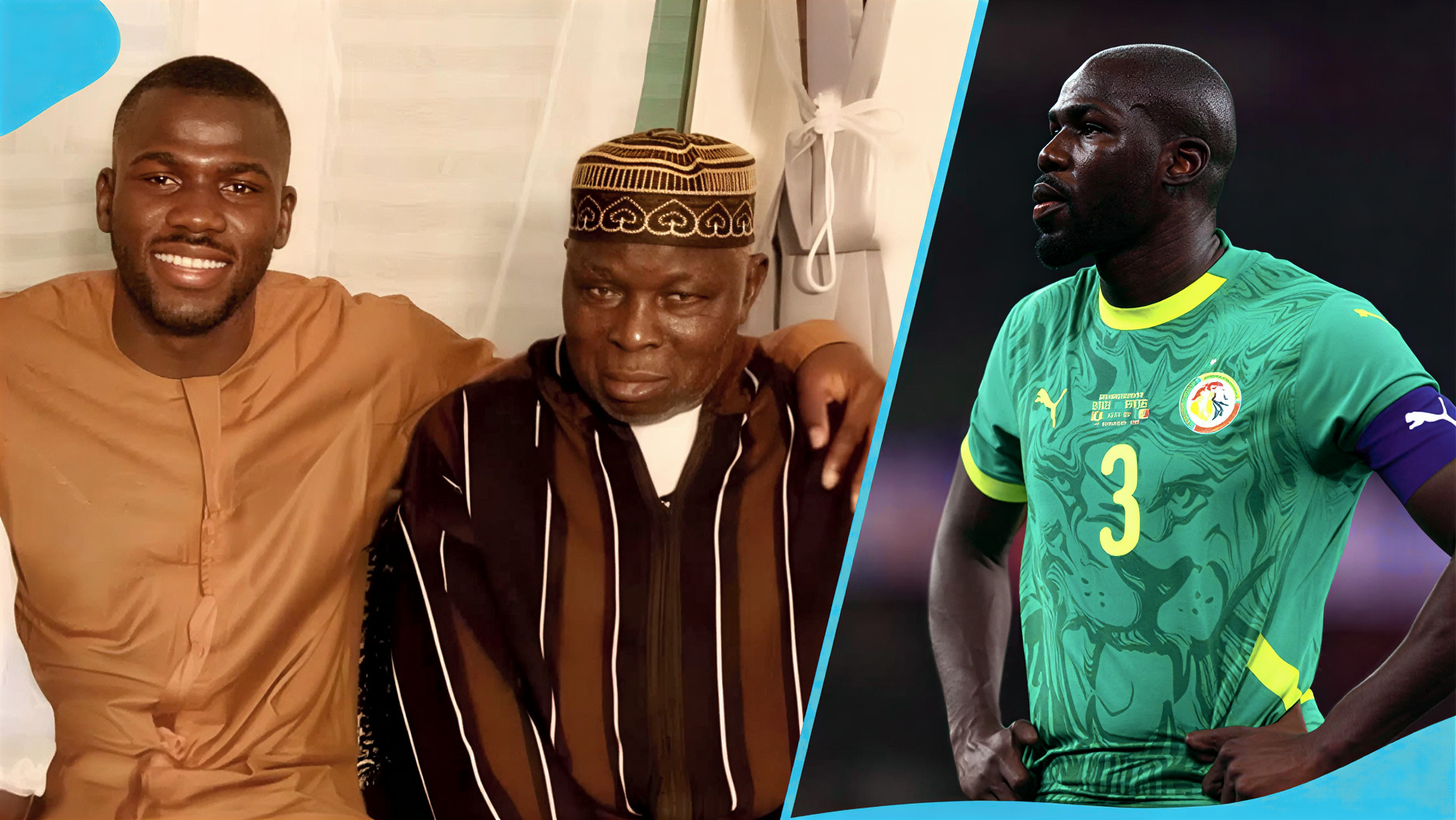 Kalidou Koulibaly Mourns the Passing of His Father