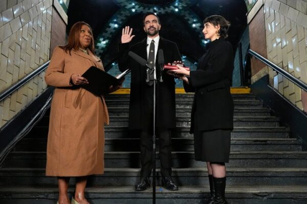 Zohran Mamdani Takes Mayor’s Oath in Abandoned NYC Subway