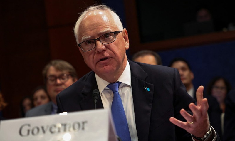 Governor Tim Walz Announces He Will Not Run for Re-Election in 2026