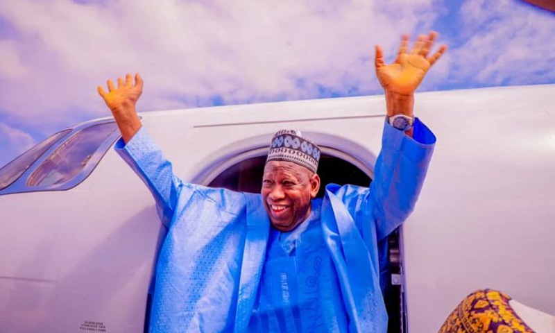 Ganduje Returns from Vacation to Hold Consultations on Kano Politics