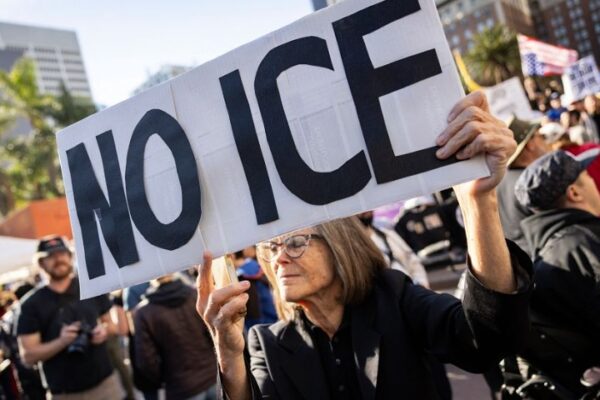 Thousands March and Dozens Arrested in Minneapolis Protests Against ICE