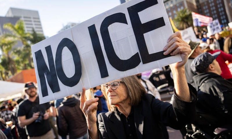 Thousands March and Dozens Arrested in Minneapolis Protests Against ICE