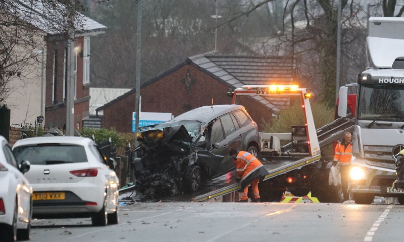 Four Killed, Five Hurt in Devastating Head-On Collision