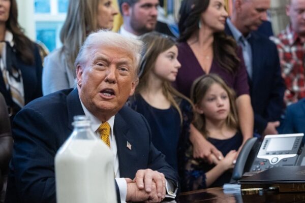 Whole Milk Returns to School Lunches After Trump Signs New Bill