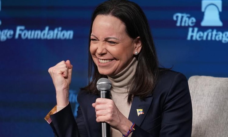 “My Time Will Come” — Machado Says She’ll Lead Venezuela Despite US Snub