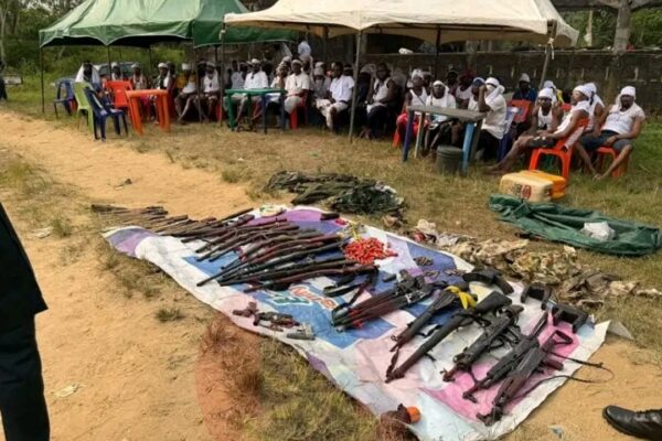 80 Militants Lay Down Arms in Cross River Amnesty Breakthrough