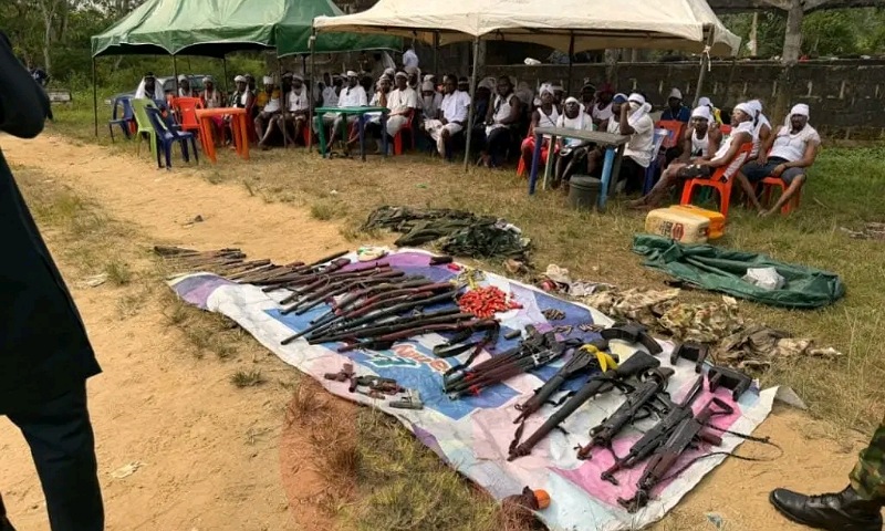 80 Militants Lay Down Arms in Cross River Amnesty Breakthrough