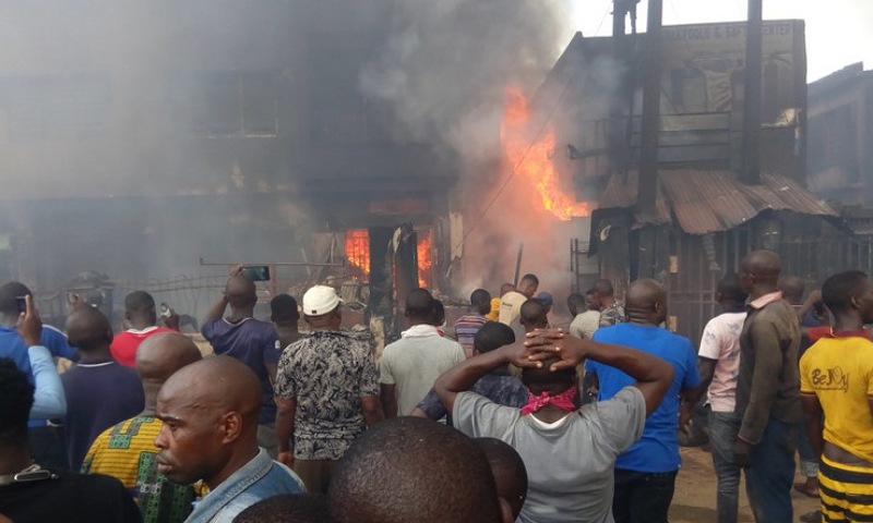 Fire Guts Abuja Furniture Market, Firefighters Save ₦1.8bn Worth of Goods