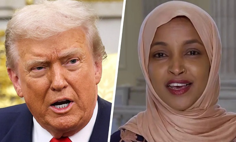 ‘Sent Back to Somalia’: Trump Slams Ilhan Omar Over Minnesota Welfare Fraud Case