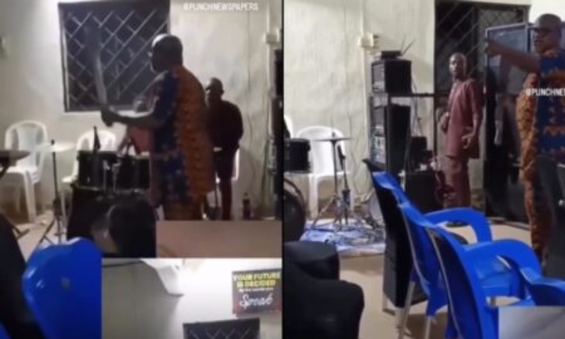 Man Disrupts Night Vigil with Cutlass Over Noise Pollution