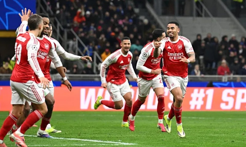 Arsenal Extend Perfect Streak with 3-1 Win Over Inter as Gabriel Jesus Shines