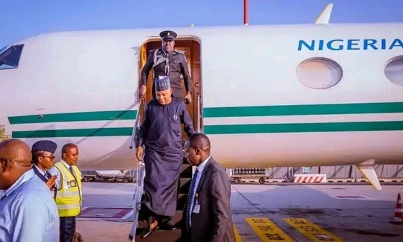 Shettima Back in Abuja After High-Level International Trips