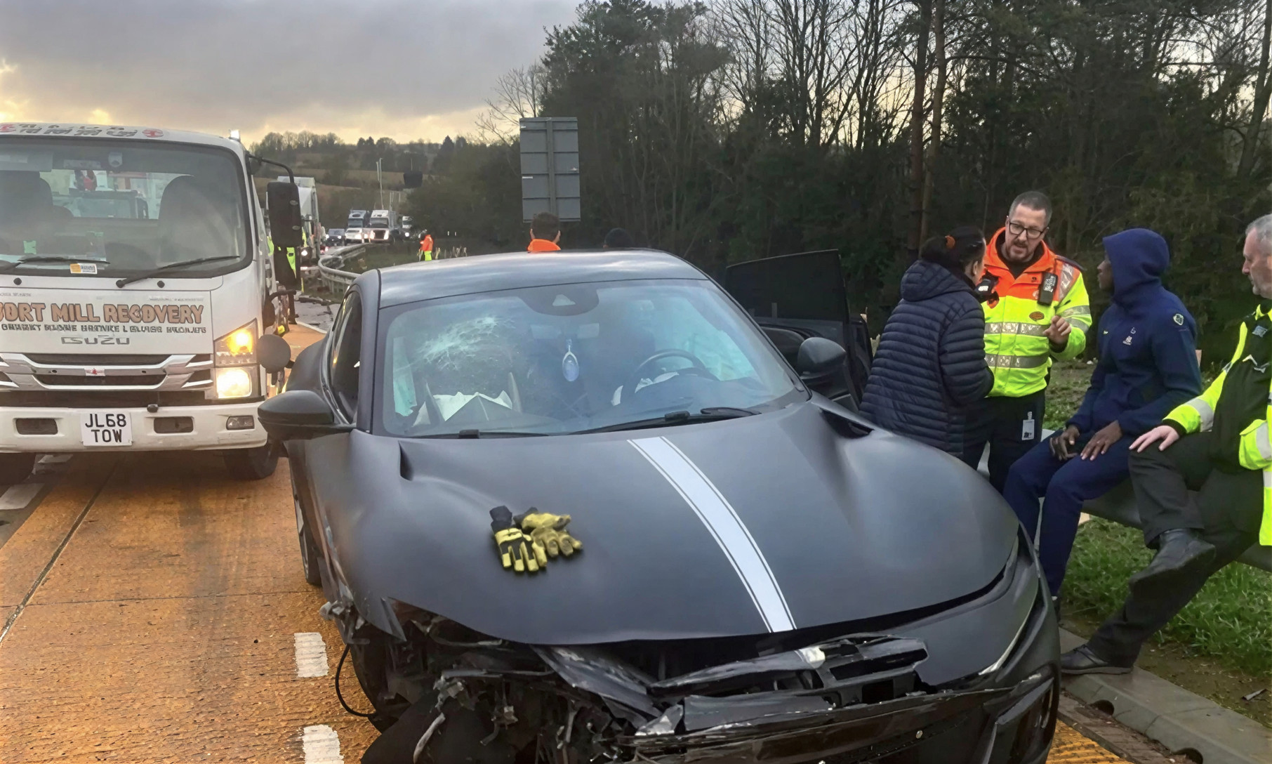 Two Tottenham Players, Wilson Odobert and Kolo Muani, Involved In a Car Accident