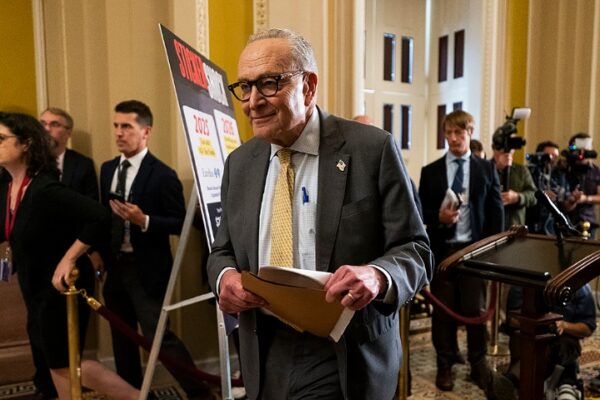 Schumer Says Funding Deal Reached as Senate Moves to Avert Shutdown