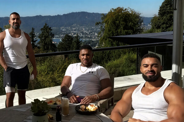 Anthony Joshua Pays Tribute to Friends, Appreciates Otedola and Dangote