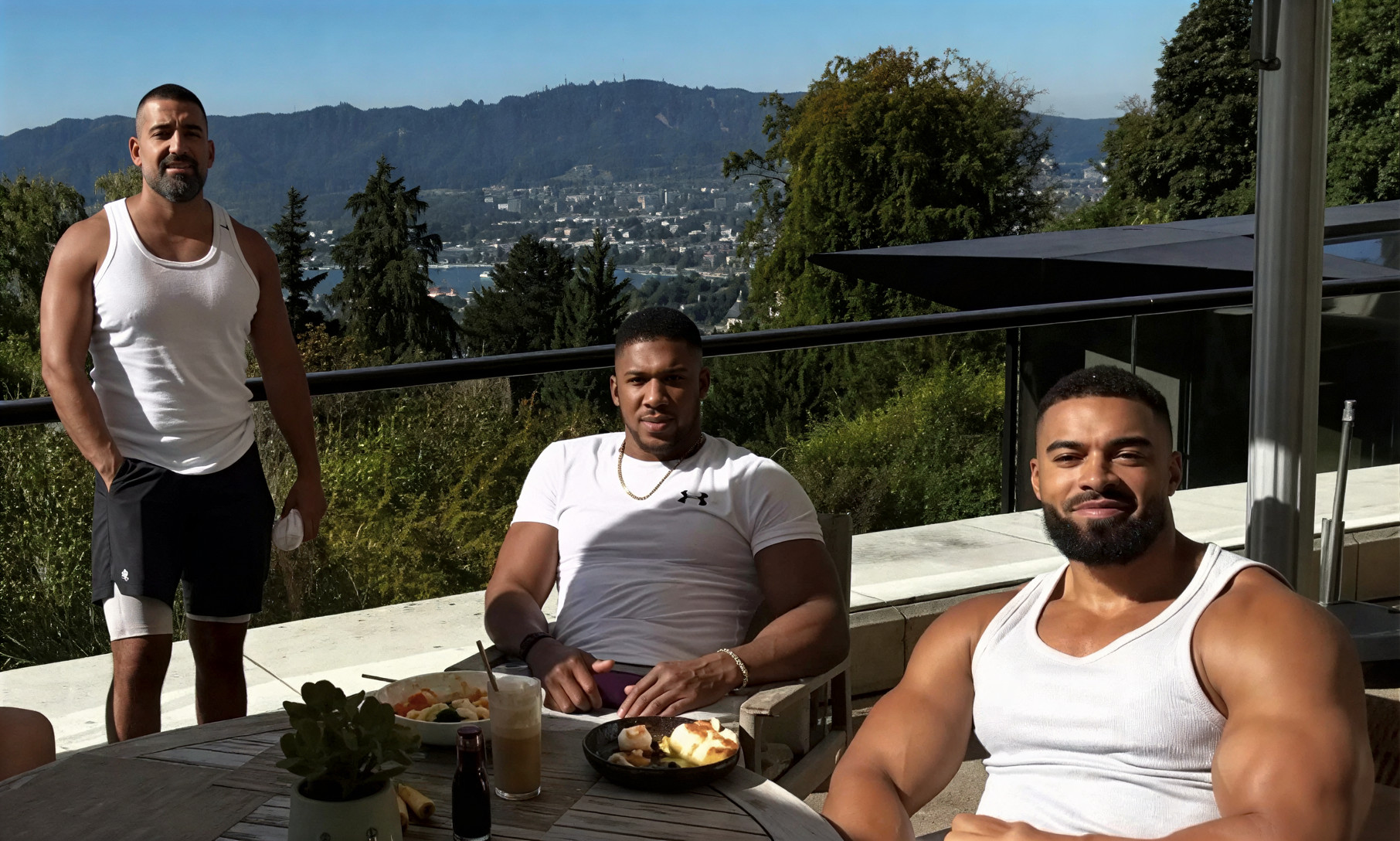 Anthony Joshua Pays Tribute to Friends, Appreciates Otedola and Dangote