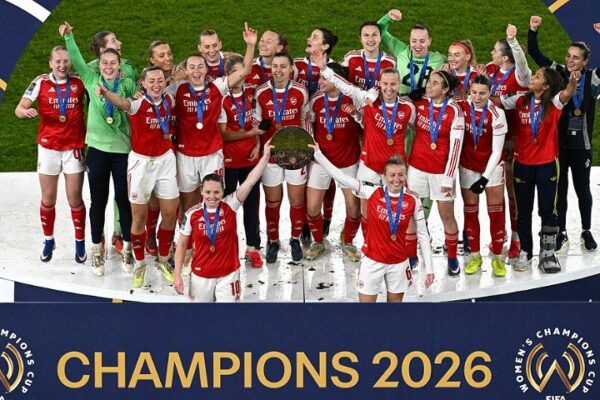 Arsenal Crowned Winners of Inaugural FIFA Women’s Champions Cup
