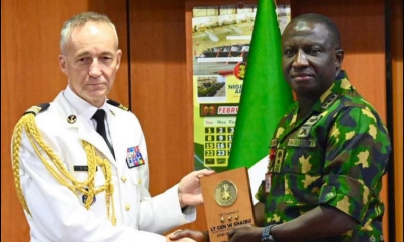 French Defence Attaché Meets Nigerian Army Chief in Abuja Over Rising Insecurity