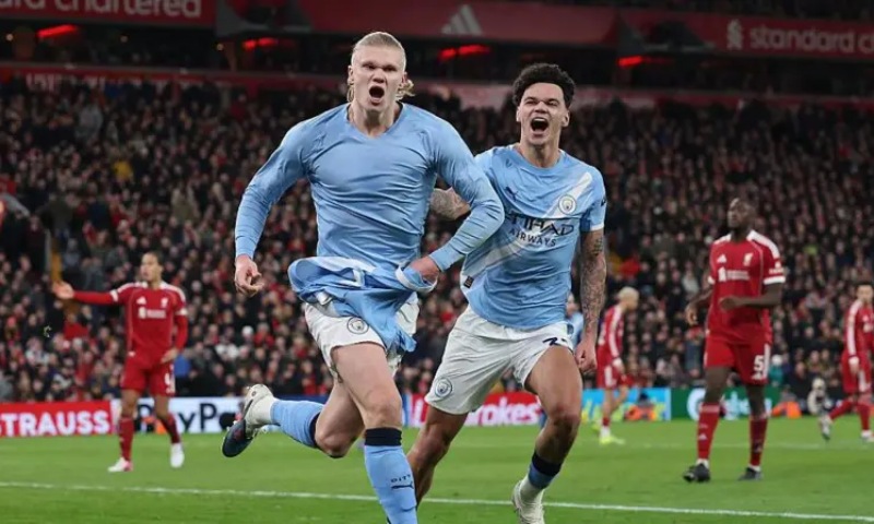 Title Race Back On! Man City Stage Dramatic Comeback to Stun Liverpool at Anfield