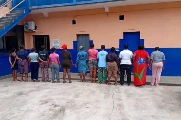 Major Police Operation in Ghana Leads to Arrest of 12 Nigerians Over Prostitution Ring
