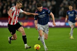 Brentford Hold Arsenal 1-1 as Man City Gain Premier League Hope