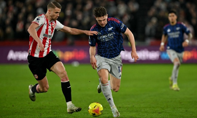 Brentford Hold Arsenal 1-1 as Man City Gain Premier League Hope